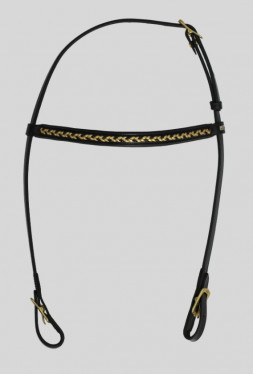 Top Reiter headstall INDIVIDUELLE Gold 