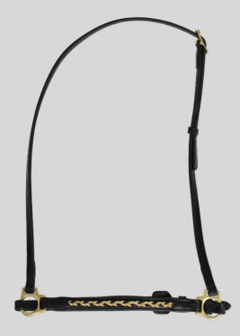 Top Reiter noseband INDIVIDUELLE Gold 