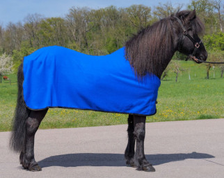 Top Reiter fleece rug Royal Blue