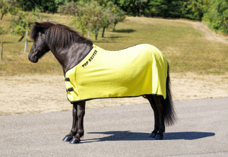 Top Reiter fleece rug yellow