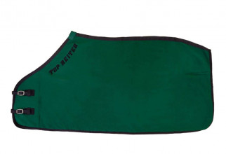 Top Reiter fleece rug green